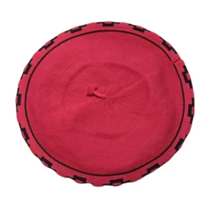 Boina hilo modelo pampa roja algodón